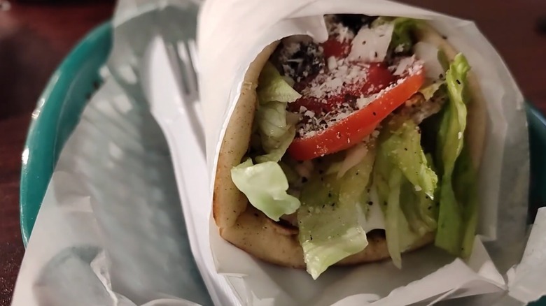 Gyro from 5 A's Restaurant