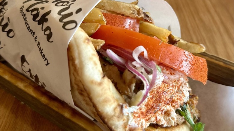 Gyro from Estiatorio Plaka