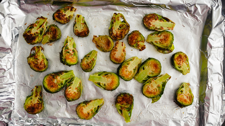 Foil lined sheet pan