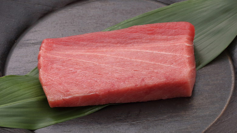Bigeye tuna sashimi