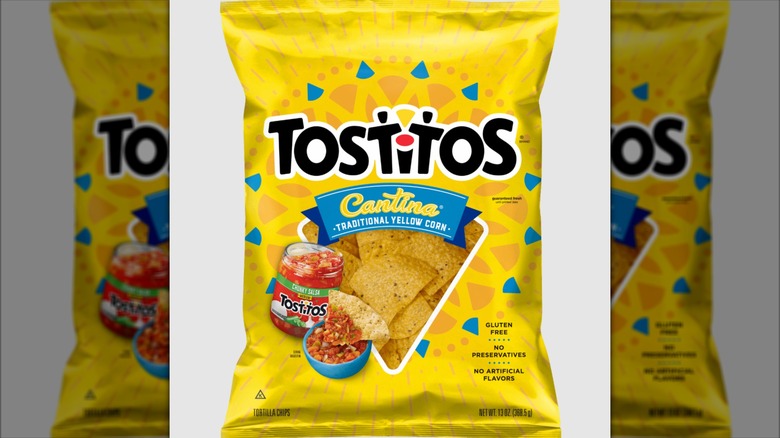 Tostitos Cantina tortilla chip bag