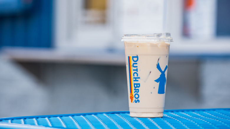 Iced coffee beverage from Dutch Bros