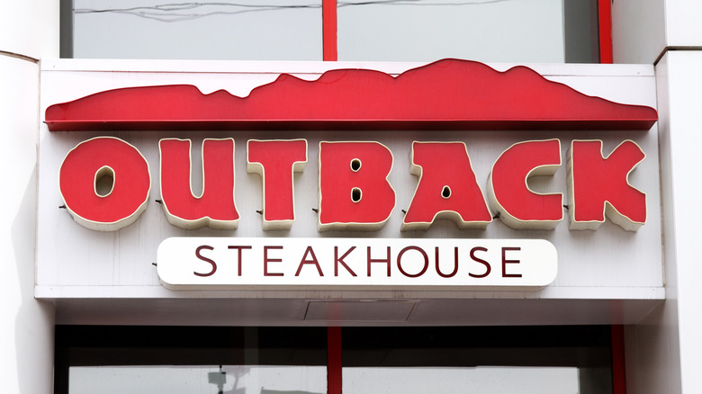 Outback Steakhouse sign
