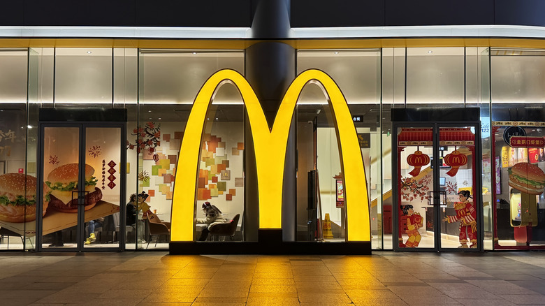 McDonald's golden arches