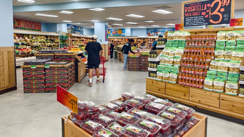 inside of Trader Joe's