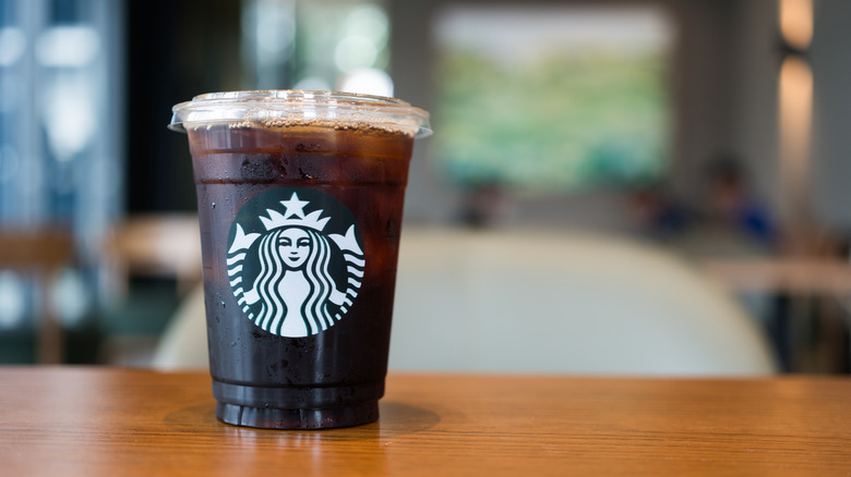 Starbucks iced americano