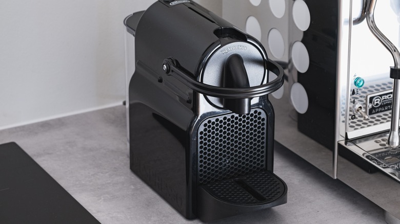 Nespresso machine on a countertop