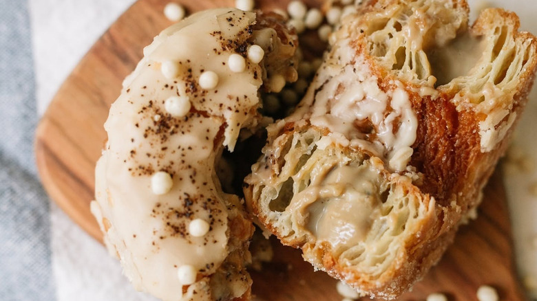 a Cuban Cold Brew donut from Five Daughters Bakery