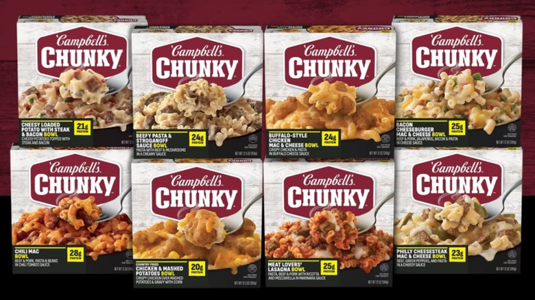 Campbell's Chunky line of frozen bowl meals