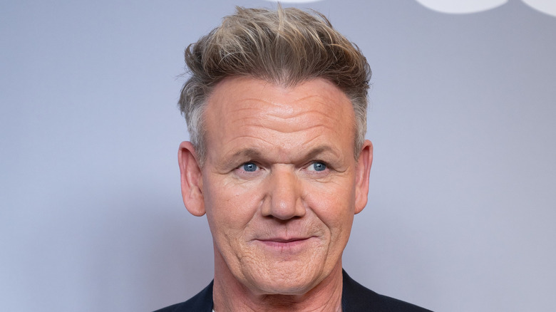 Gordon Ramsay grinning