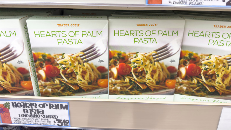 Trader Joe's Boxes of Hearts of Palm Pasta