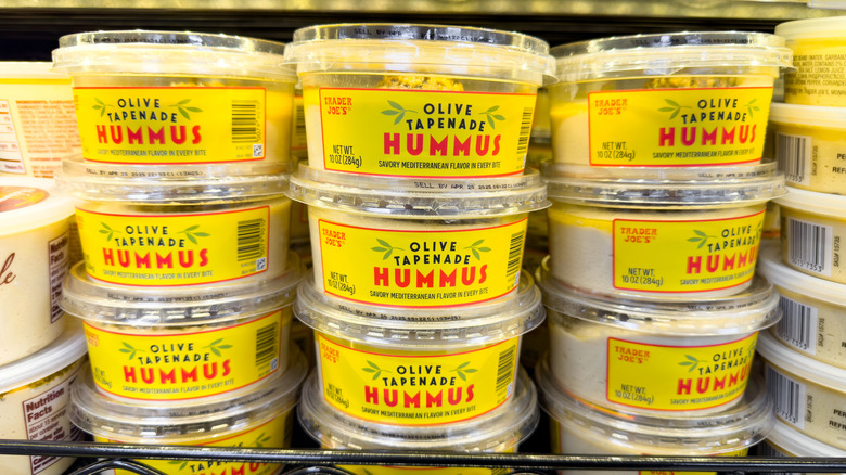 Trader Joe's Olive Tapenade hummus