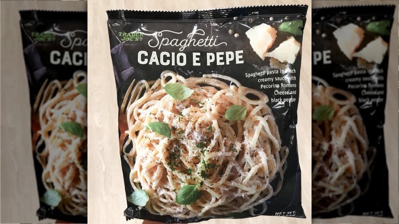 Trader Joe's cacio e pepe in bag