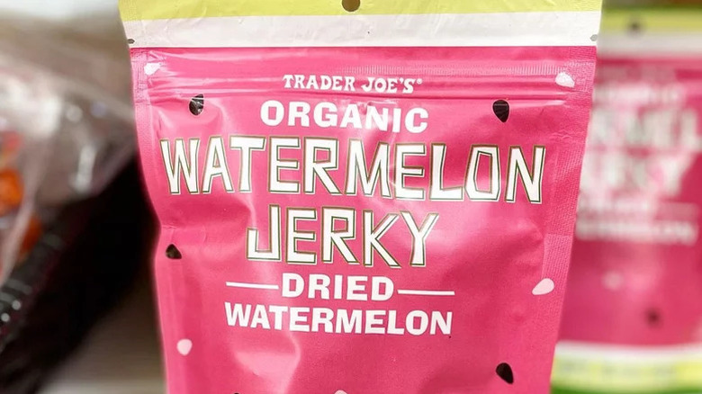 Bag of Trader Joe's Watermelon Jerky