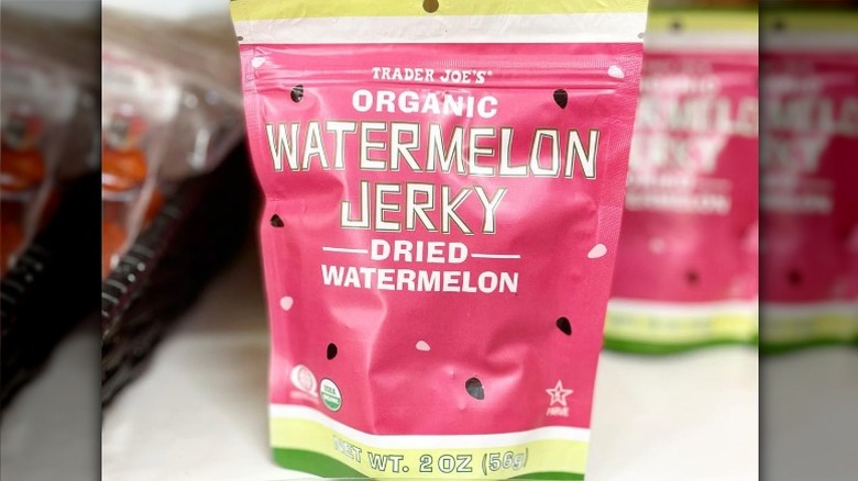 Bag of Trader Joe's Watermelon Jerky